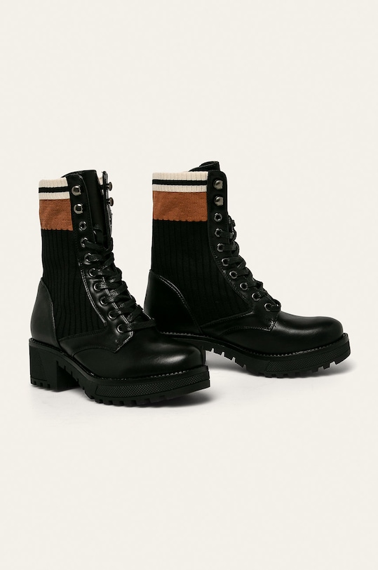 Answear - Botine CR0537.M negru WZ19