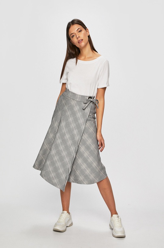 Answear Lab - Spódnica NEVER6.AC szary WZ19