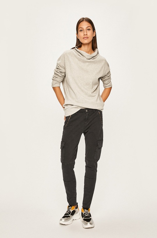 Answear Lab pantaloni GELIV4.IB negru WZ19