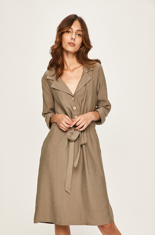 Answear Lab rochie 19111A.DM gri WZ19