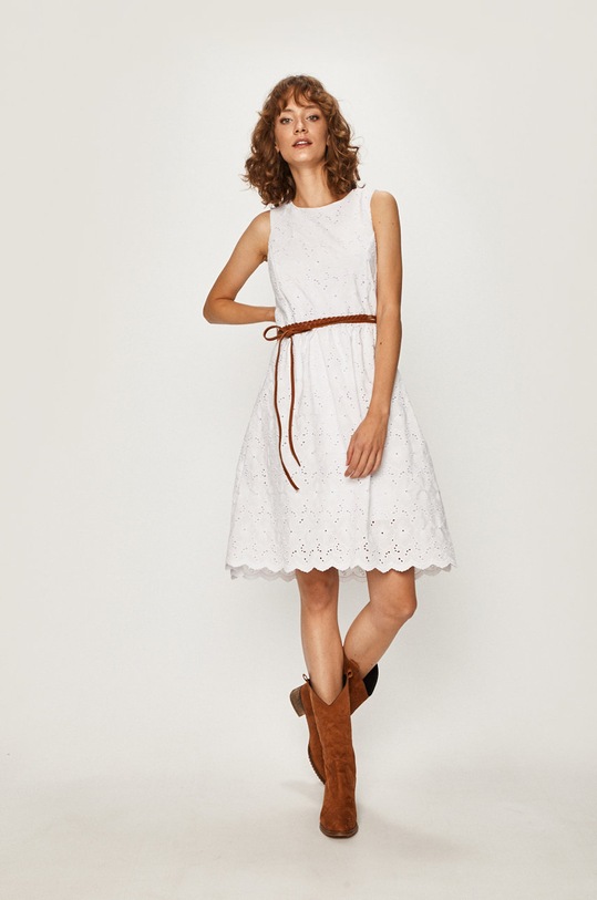 Answear Lab rochie DERMAN10.FE alb WZ19