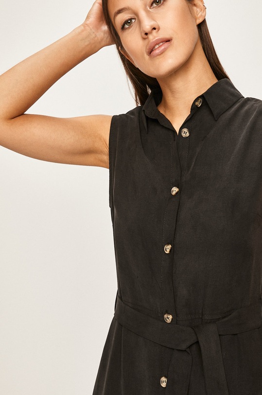 Answear Lab rochie DE1034.ga negru WZ19