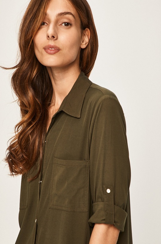 Answear Lab rochie verde DE11471.ga