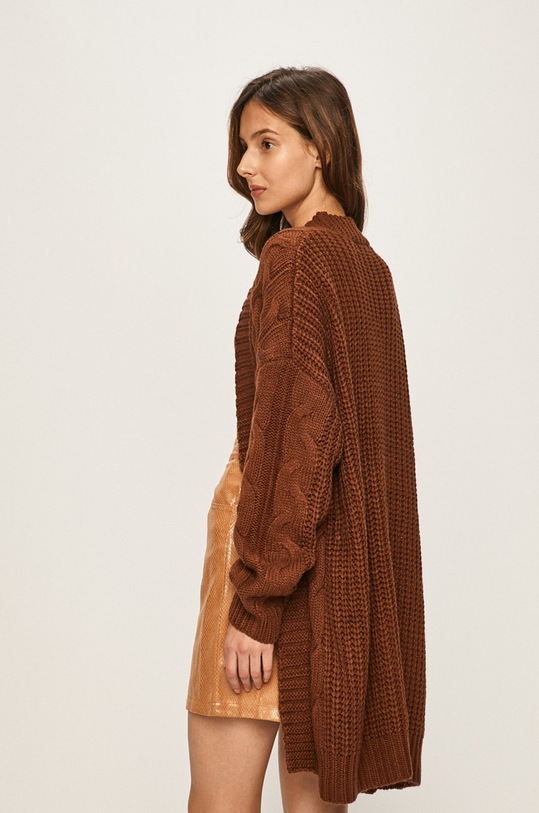 Oblečenie Answear.LAB - Kardigán LK249ORGANICA.AA hnedá