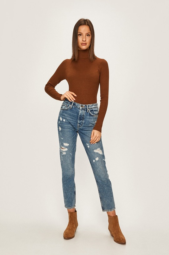 Answear Lab - Sweter LK286TRUDY.AA brązowy WZ19