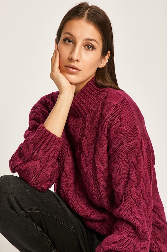 Answear - Pulover groase violet CEN2.JO