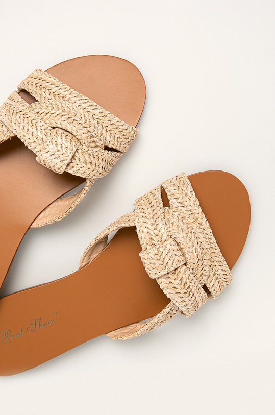 Obuv Answear.LAB- Šľapky 2R53A.2.D/2M27 béžová