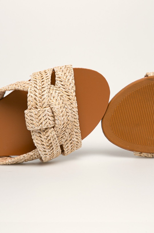 Answear.LAB- Šľapky béžová 2R53A.2.D/2M27