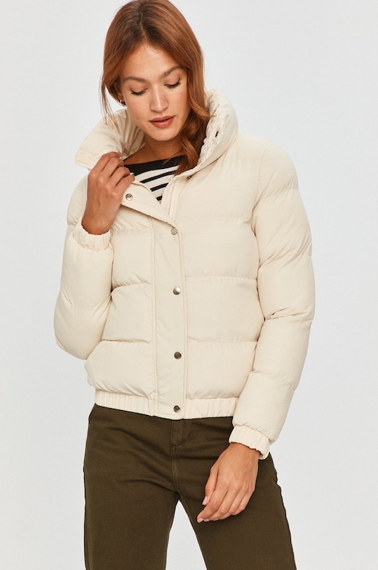 Answear Lab - Geaca cu captuseala bej WZ20.KUD014