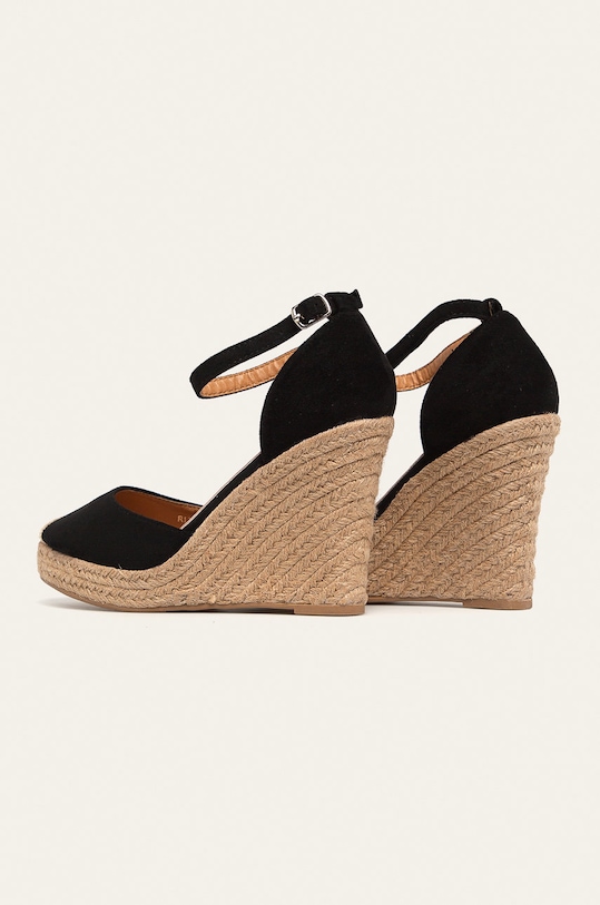 Obuwie Answear Lab espadryle 2019.33.A.P czarny