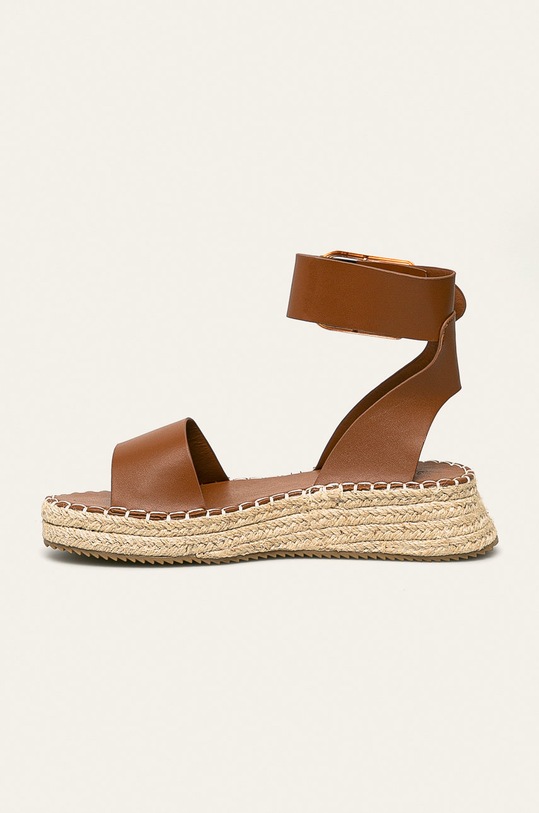 Answear.LAB - Sandály Buanarotti hnědá EC0325A.P