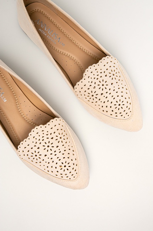 Boty Answear.LAB - Mokasíny Anna Lisa JM201S2.2.BB béžová