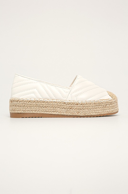 Answear.LAB - Espadrilky Tulipana platforma bílá R6M2365A.2.BB