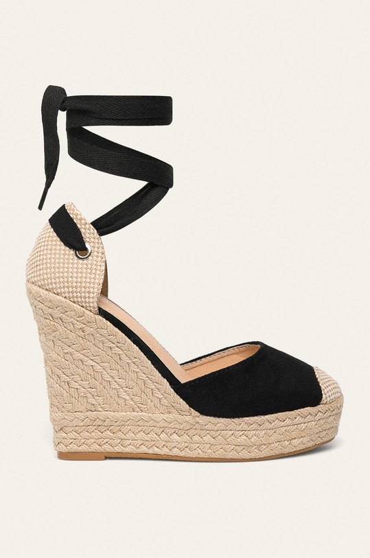 Answear - Espadrile Tulipana textil negru R6M13320B.2B.BB