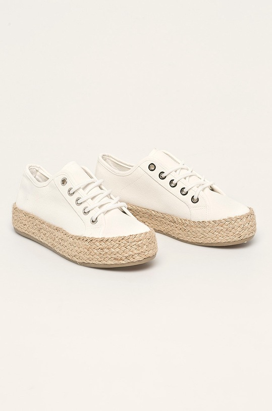 Answear - Espadrile Kylie Crazy K2017502A.2.V alb WZ20