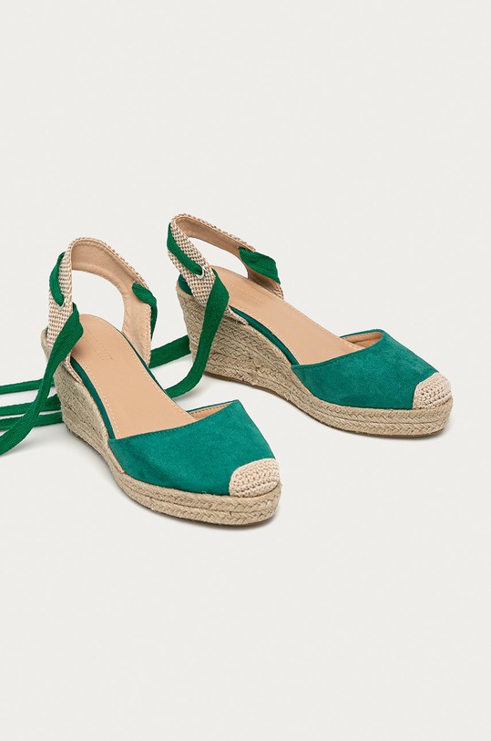 Answear - Espadrile Buonarotti JB19264A.V verde WZ20