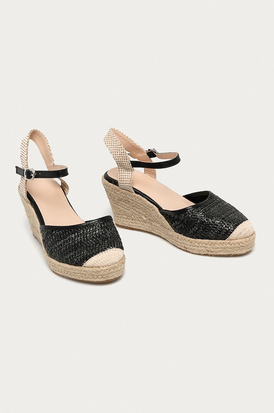 Answear.LAB - Espadrilky Buonarotti 1JB.19378A.V černá WZ20