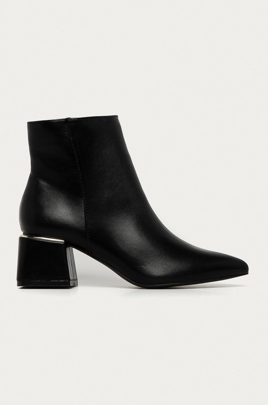 Answear Lab - Botine Tulipano 5-8 cm negru 20574