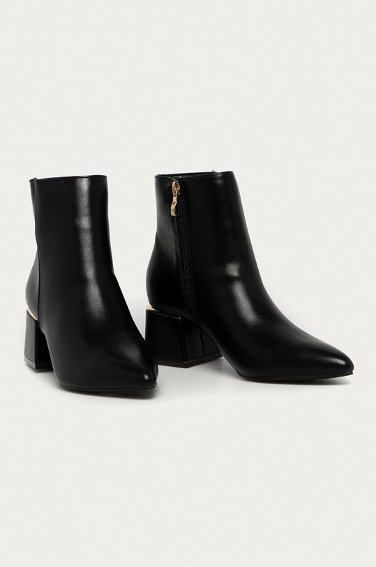 Answear Lab - Botine Tulipano 20574 negru WZ20