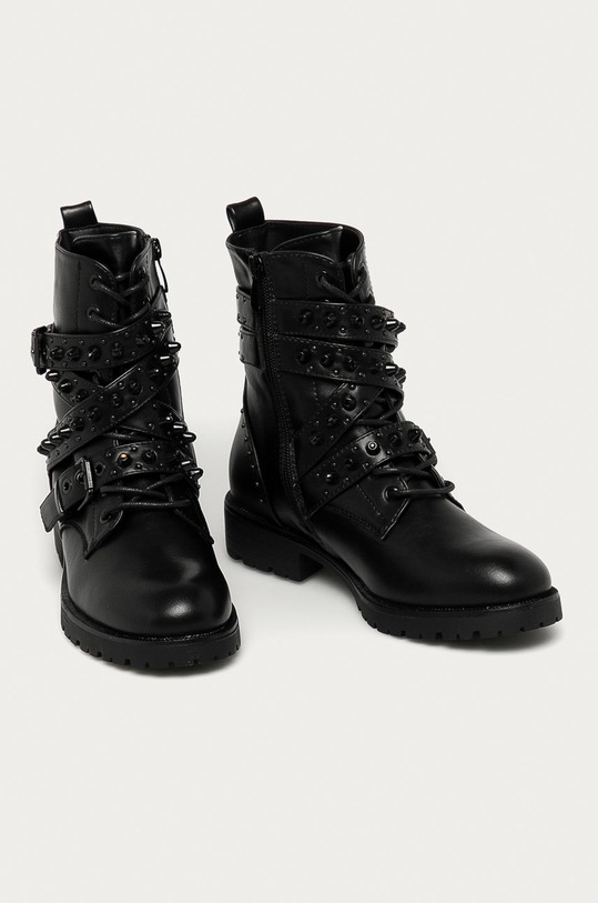 Answear Lab - Botine Damerose Q628.DAE negru WZ20