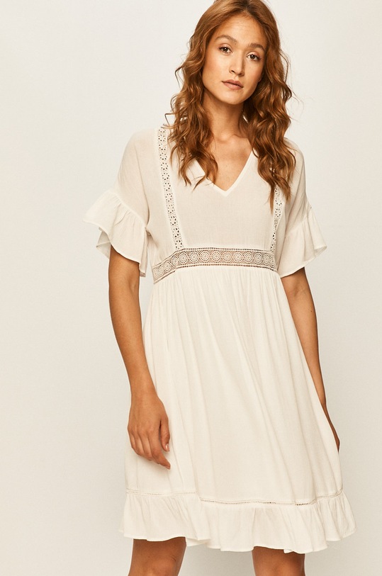 Answear.LAB - Šaty mini bílá SONG.116.TTA