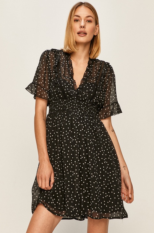 Answear Lab rochie negru 8163A.BB
