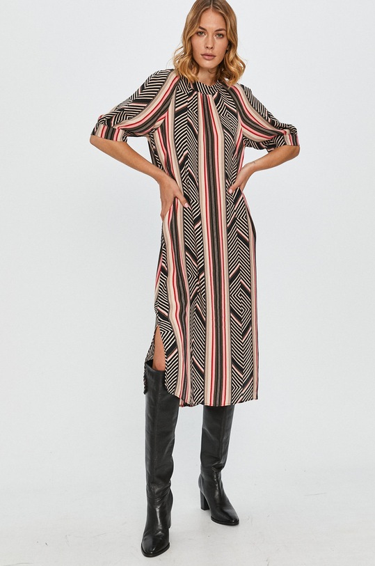 Answear.LAB - Šaty viacfarebná WZ20.SSD05N