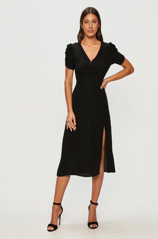 Answear - Sukienka Answear Lab casual czarny TOPCU10.T