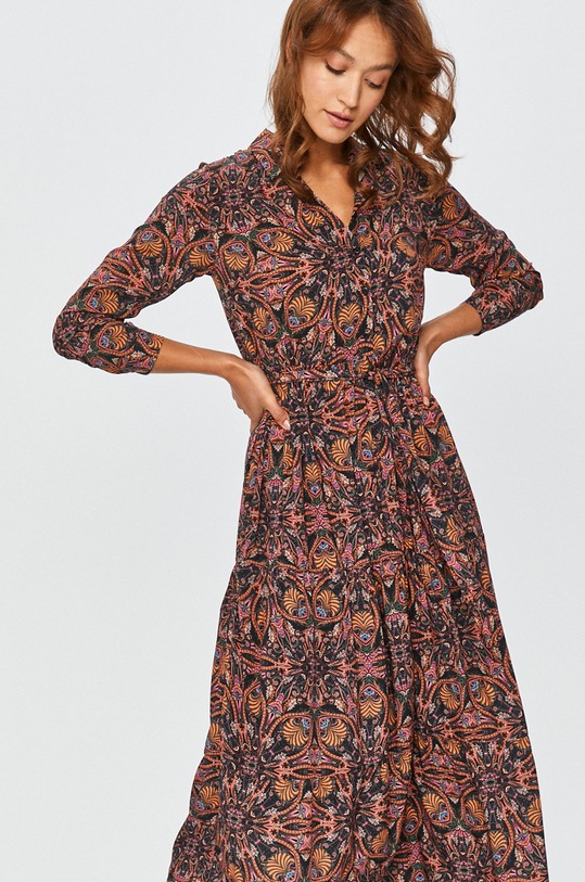 Answear Lab - Sukienka casual multicolor SONG.681.DA