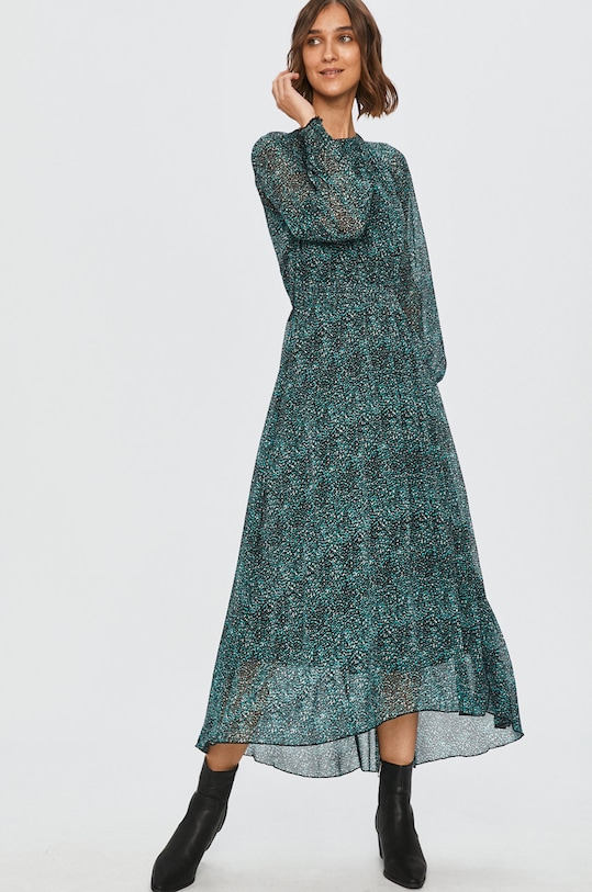 Answear Lab - Платье узор голубой SIS.1.SR