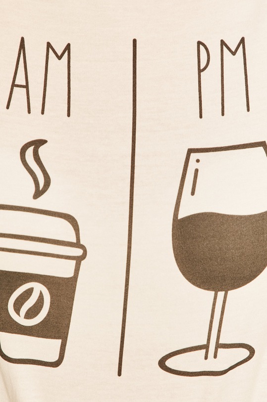 Answear.LAB - Tričko SONG.163.TL bílá