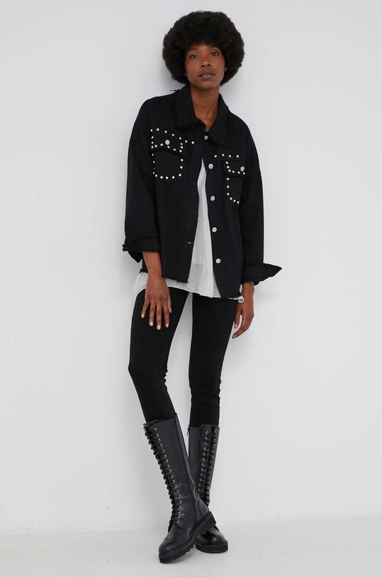 Answear Lab Bluzka jedwabna 197.MB beżowy WZ21