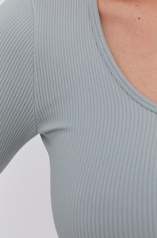 Blúzka Answear.LAB T3529.1.DA tyrkysová