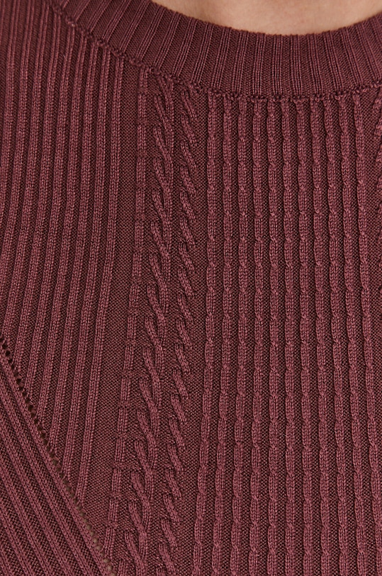 Answear Lab Sweter TT3090.1.DA bordowy