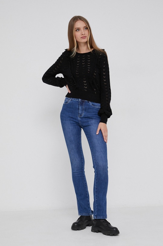 Answear Lab Sweter 1025.DA czarny WZ21