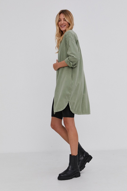 Odzież Answear Lab Koszula 6018.1.KR zielony