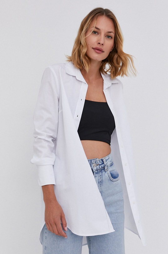 Answear Lab Koszula bawełniana bawełna biały cr208024.1.KR