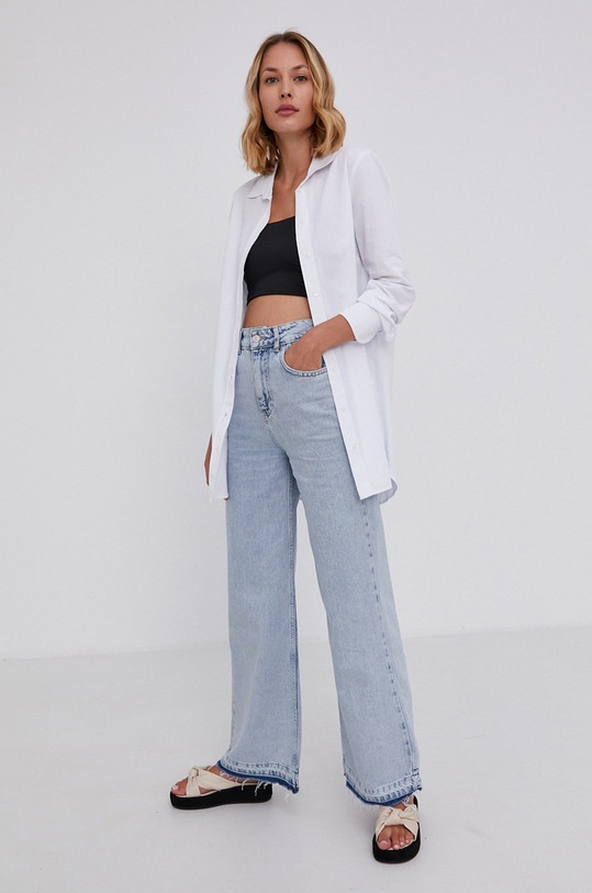 Answear Lab Koszula bawełniana cr208024.1.KR biały WZ21