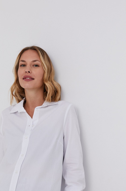 Answear Lab Koszula bawełniana cr208024.1.KR biały