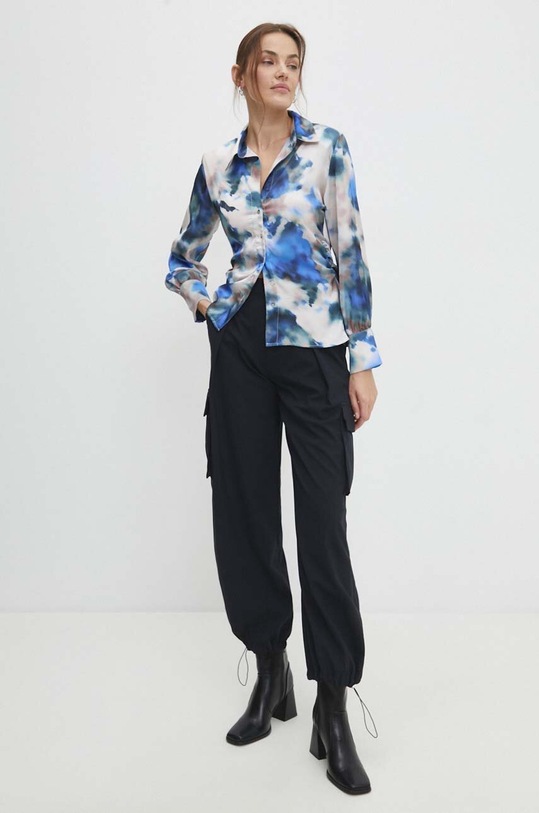 Answear.LAB koszula bawełniana 61802.HWK niebieski WW24
