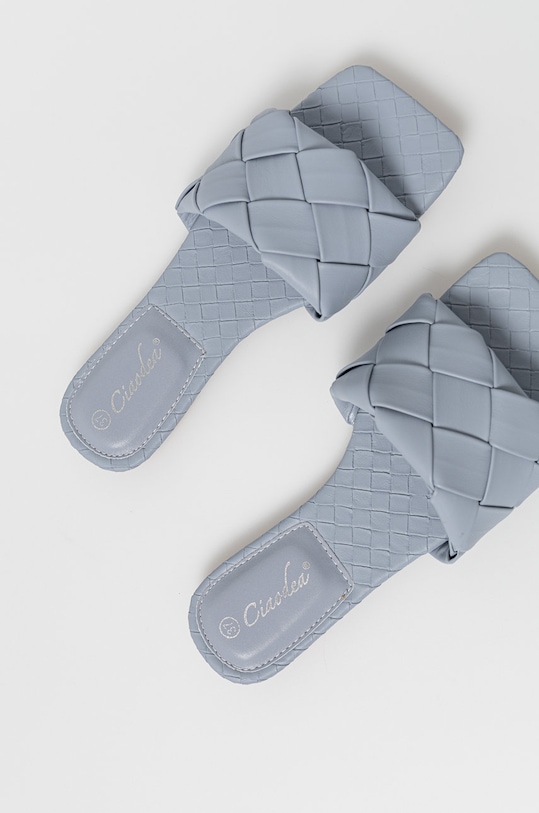 Answear Lab klapki niebieski 2F694487.1.DA