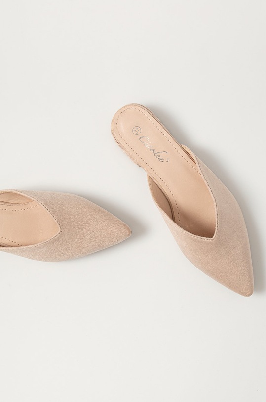 Šľapky Answear.LAB Ciaodea béžová 2F6P9742.1.DA