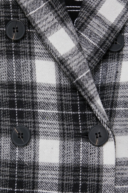 Answear Lab - Płaszcz z domieszką wełny 611.AJ czarny