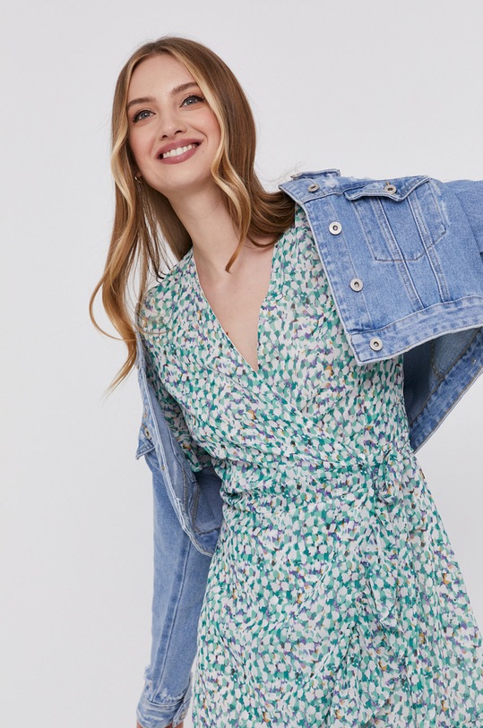 Answear Lab geacă din denim necaptusit albastru V101.1.DA