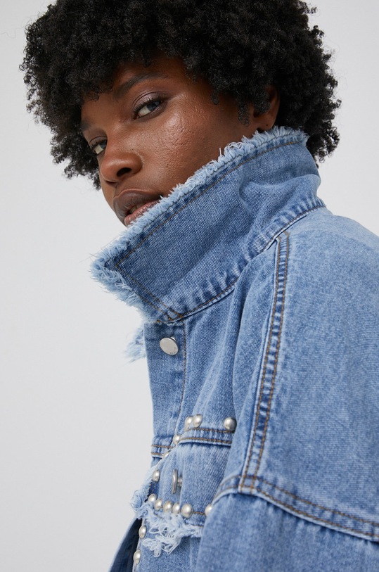 Answear Lab kurtka jeansowa niebieski H2329.1.SM