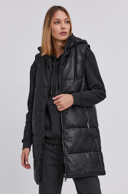 Answear Lab Vestă negru 8464.MB