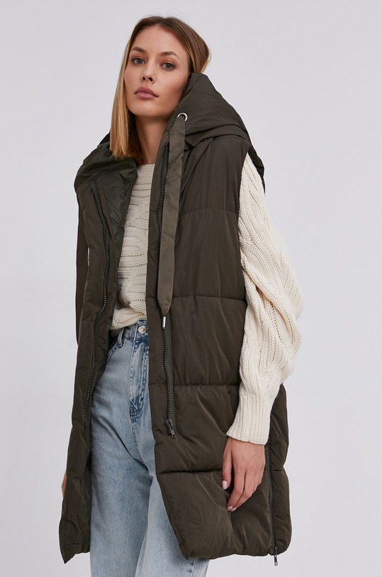 Answear Lab Vestă verde 8443.1.MB