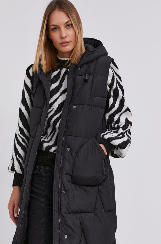 Answear Lab Vestă negru H1097.1.KR