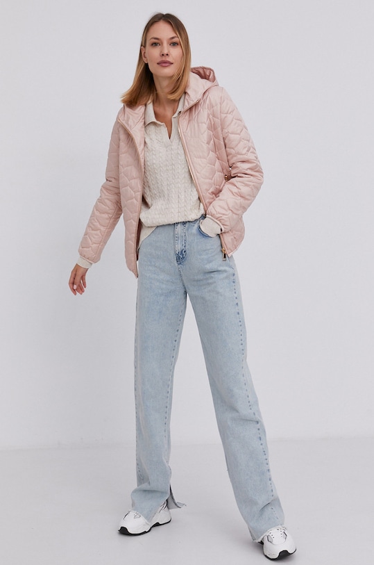 Answear Lab Geacă BG6230.2.KR roz WZ21