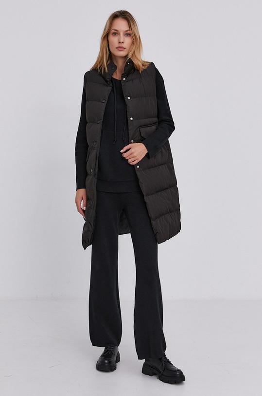 Answear Lab Vestă D7227.1.KR negru WZ21